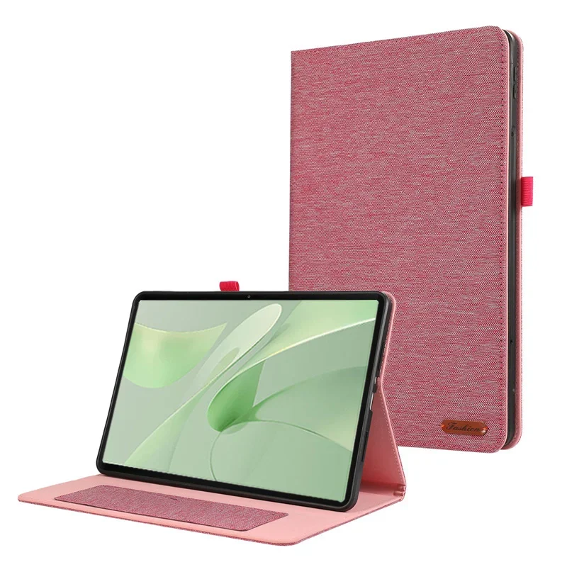 Elegant Soft Fabric Flip Stand Case