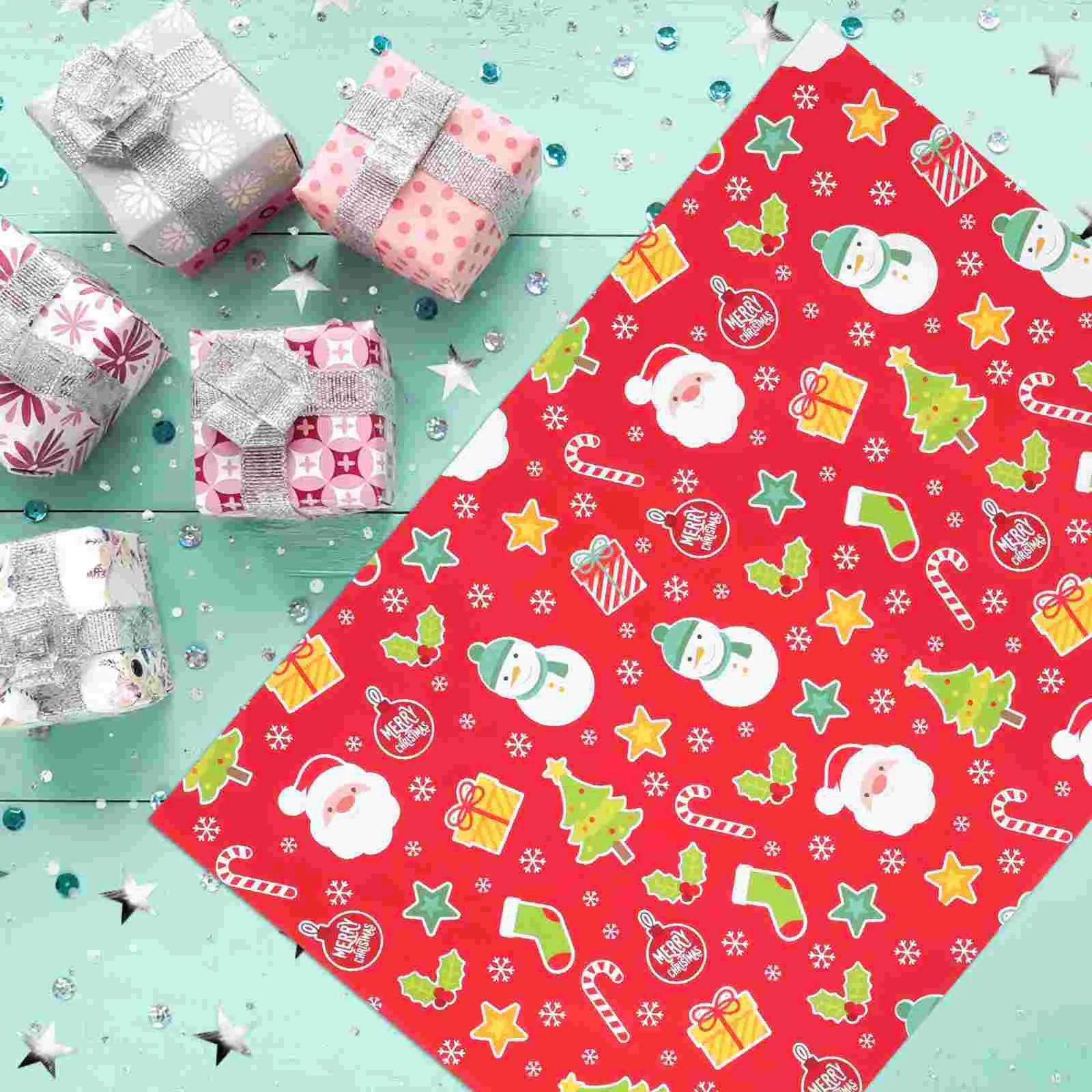 Size Wrapping Paper Premium Gift Wrap Durable Festive Christmas Wrapping  Paper Size Xmas Elements Collection for Diy Crafts Gift - AliExpress