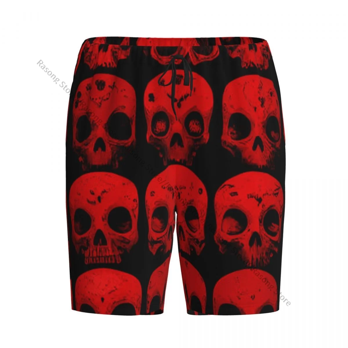 

Abstract Human Skulls Scary Pattern pajama pants for man home short trousers men sleep bottom home wear