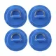 Adjustable EVA Kayak Seat - Foldable Backrest Cushion (4pcs Patches Blue)