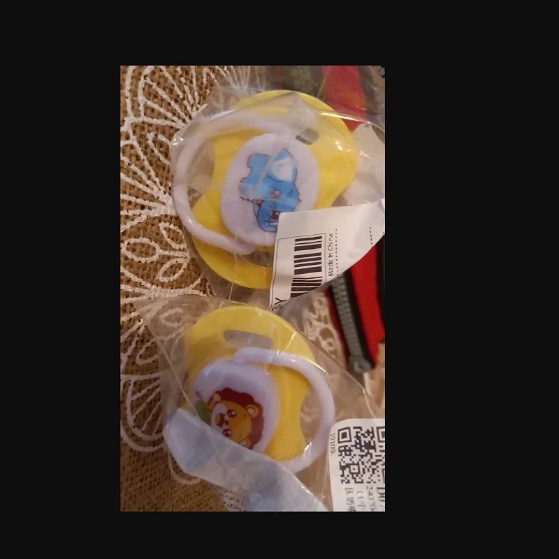 Silicone Pacifier Newborn Nipples Food-grade Silicone Pacifier Orthodontic Soother