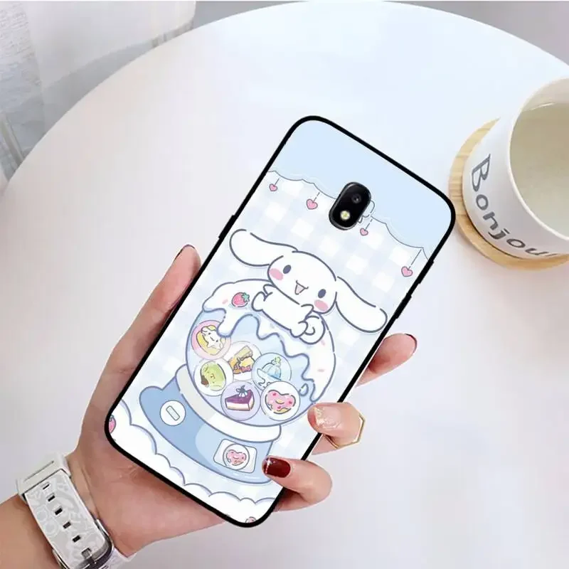 Sanrio-Kuromi-Cinnamoroll Phone Case For Samsung Galaxy J200 J2 Prime J2 Pro J6 2018 J250 J4 Plus J415 J5 Prime J7