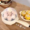 Mini Egg boiler Multifunctional Electric Skillet Omelette Crepe maker Non-stick coating Pancake Machine Food steamer 110V 220V 2