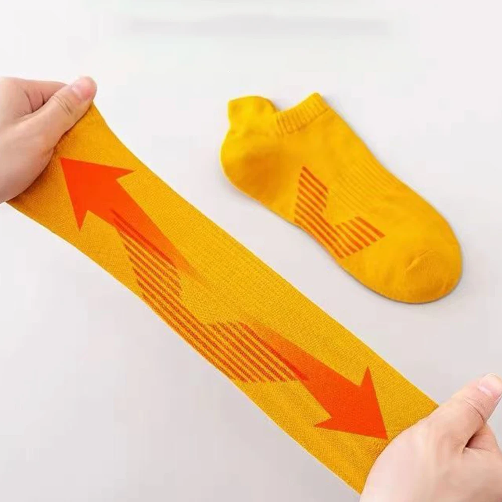 5Pairs Man Cotton Short Socks Solid Color Harajuku Breathable Comfortable Casual Male Fashions Soft Simple Fashions Sports Socks