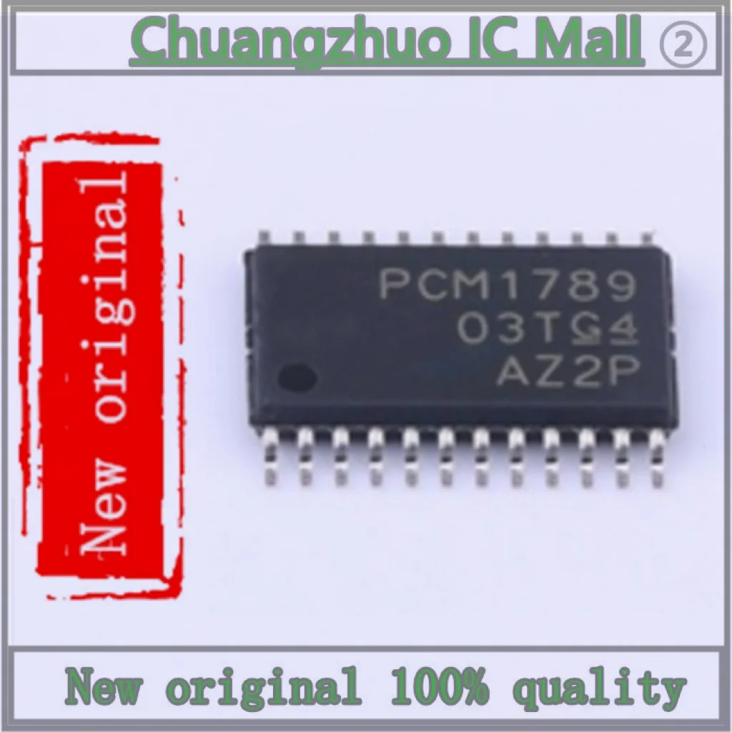 

1PCS/lot PCM1789PWR PCM1789 IC DAC/AUDIO 24BIT 192K 24TSSOP IC Chip New original