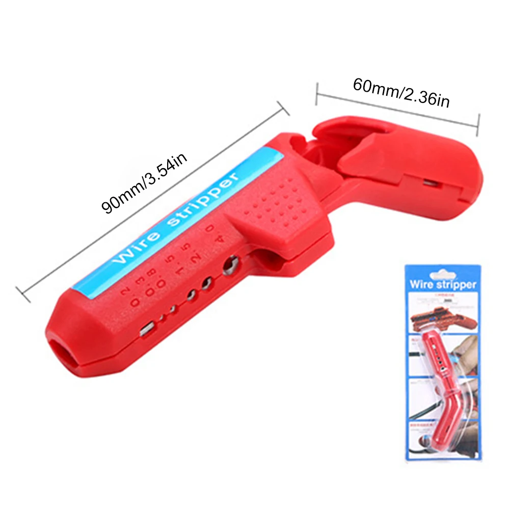 Wire Stripper Knife Crimper Pliers Crimping Tool Cable Stripping Knife Wire Cutter Multi Tools Cut Line Multifunctio
