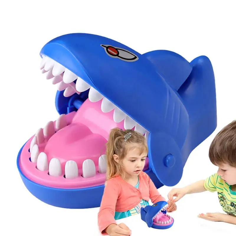 

Biting Finger Game Sensory Interactive Finger Shark Bite Toy Reaction Skills Tricky Shark Teeth Toys For Kids Parent Child