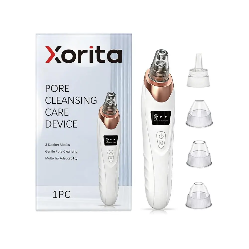 Electric Facial Cleanser and Blackhead Remover with Multiple Suction Modes