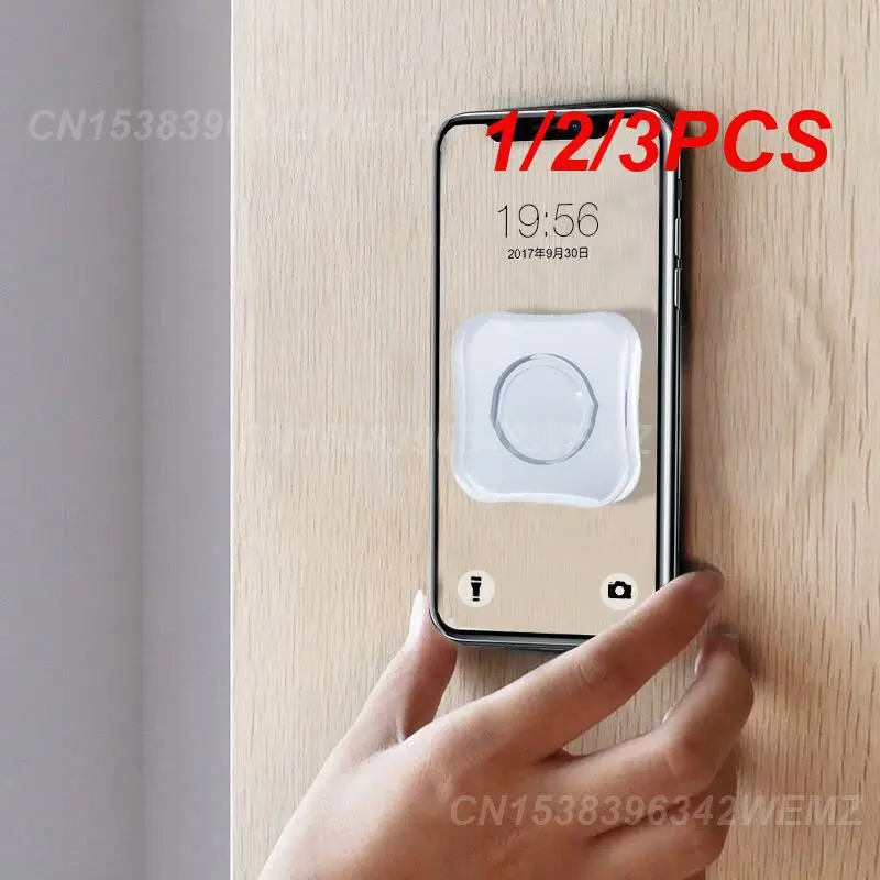 1/2/3 Pz Portatile Affidabile Fixate Gel Pad Riutilizzabile Multi-Funzione Nano Rubber Pad Angolo Di Visione Ottimale Gel Pad Sticker Secure