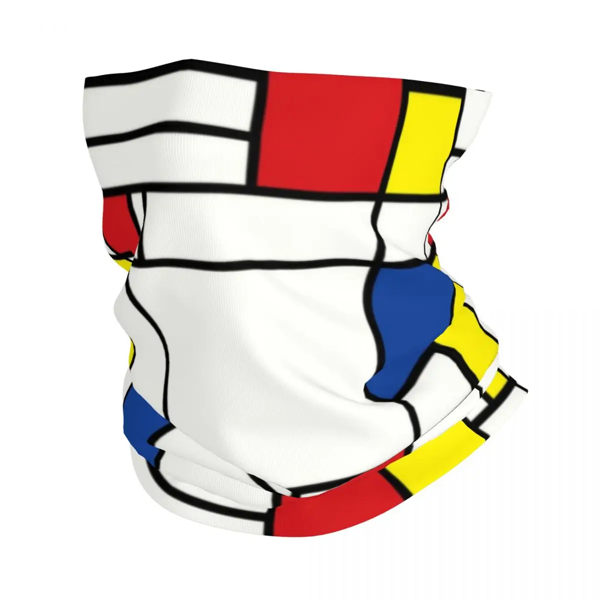 

Женская/Мужская Минималистичная бандана Piet Mondrian в стиле ретро