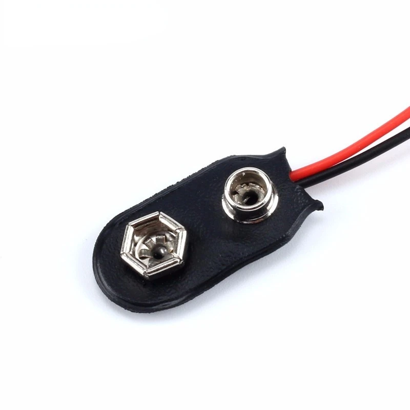  9V DC Battery Power Cable Plug Clip Barrel Jack Connector for Arduino DIY I type (1)