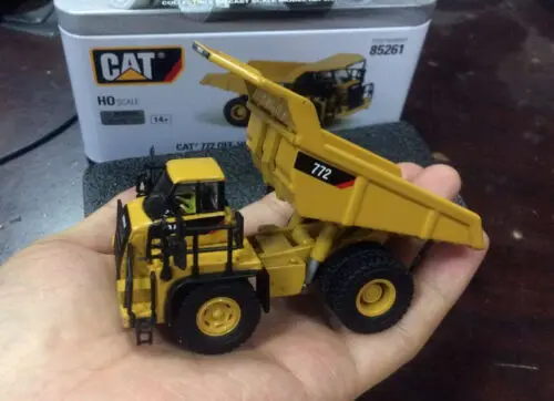 Caterpillar Cat 772 Off-Highway Truck 1:87 HO Scale DieCast Masters DM85261