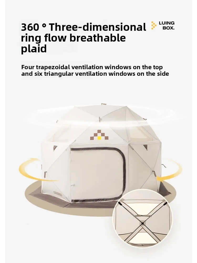 LUING BOX Automatic Folding Camping Tent - image 12