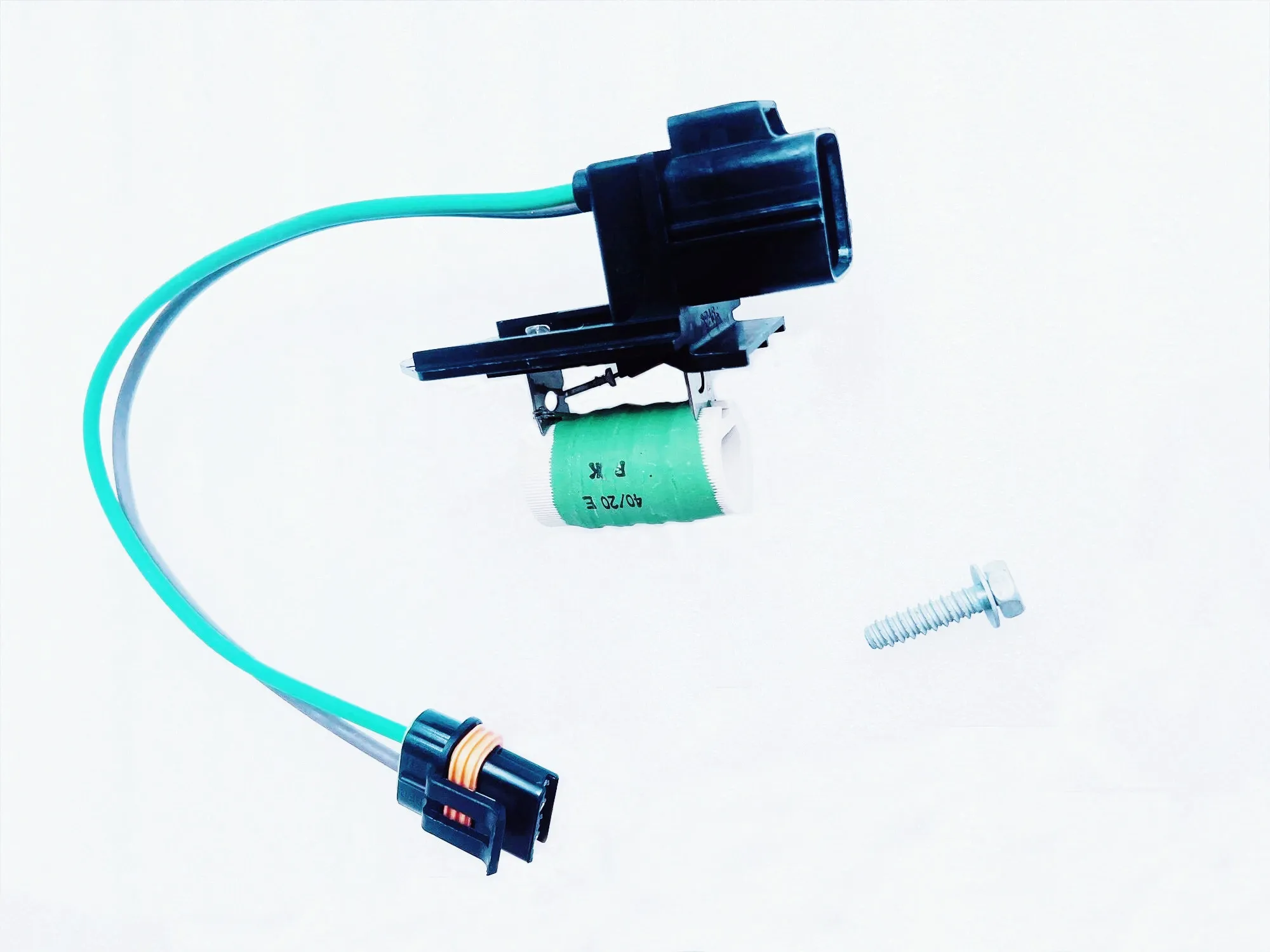 Fan Motor Wiring, Fan Motor Plug, Resistor, 68026780AA, Suitable For: Wrangler, Grand Cherokee, 2007-2012