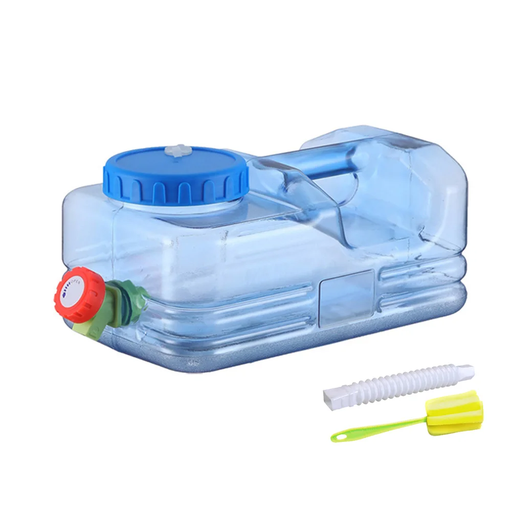 5.5l 10l Outdoor Water Bucket Water Storage Camping Water Bucket Portable Driving Water Bucket Big Capacity for Picnic Travel 6