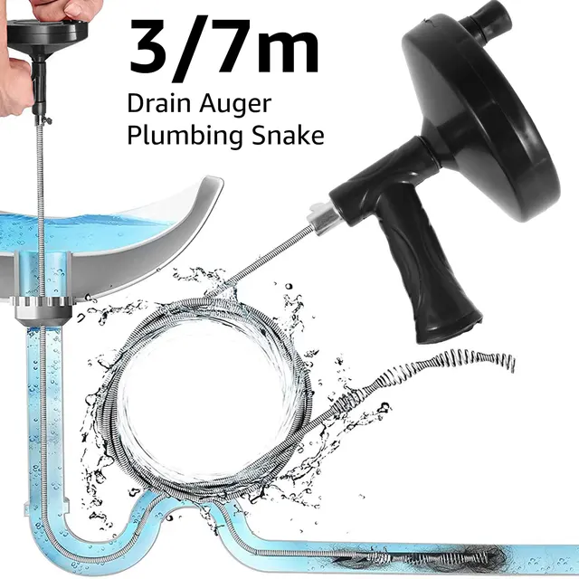 A Handy Solution for Your Plumbing Woes: Hand Operated Plumbing Drain Auger