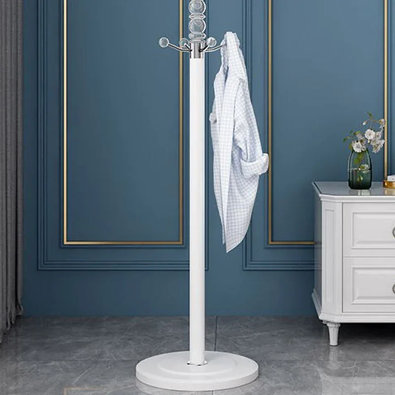 

Garment Aesthetic Standing Clothes Rack Floor Bedroom Swivel Clothes Rack Place Saving Minimalist Perchas Ropa Library Furniture