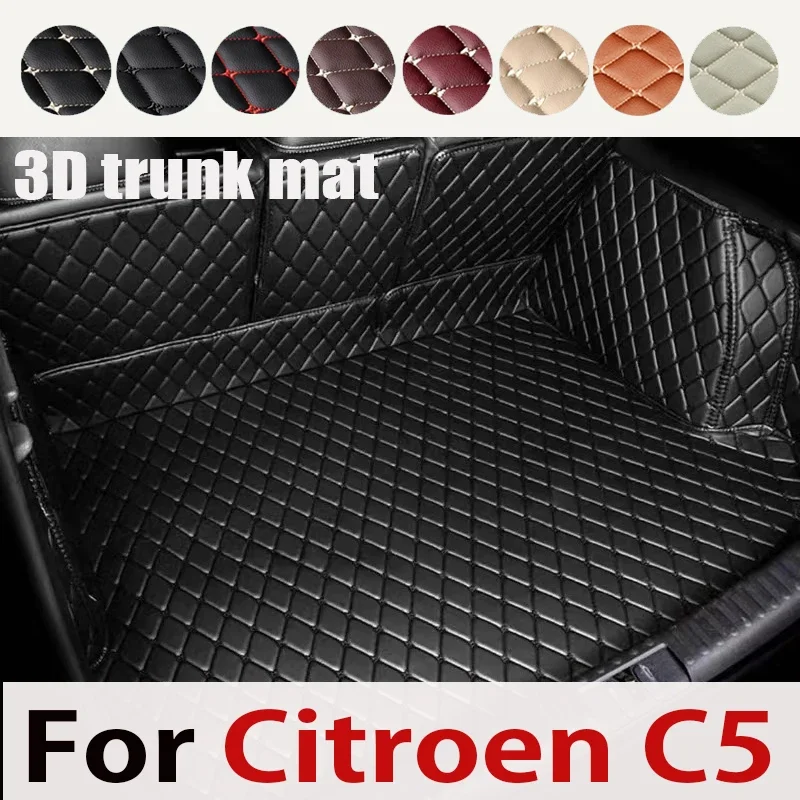 

Кожаный коврик для багажника автомобиля Citroen C5 Aircross 2018-2020, аксессуары для подкладки