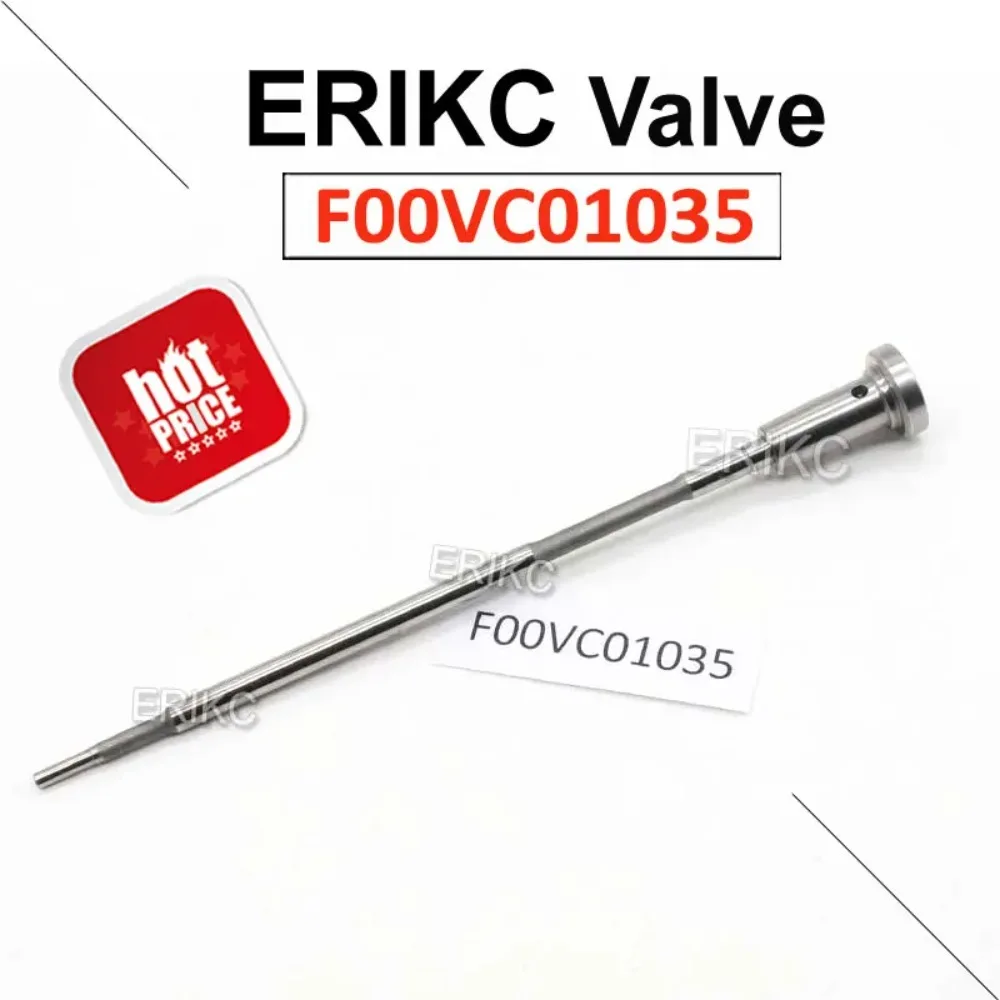 

Клапан ERIKC F00VC01035 из нержавеющей стали F 00V C01 035, клапан управления форсункой с общей топливной магистралью для Bosch Audi 0445110113 0445110114