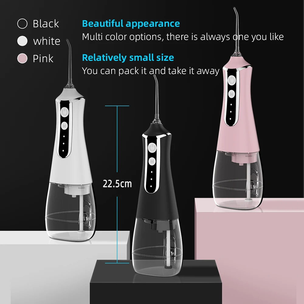 Dental Cleaner Oral Irrigator Water Flosser Oral Irrigator Protable Water Flosser Teeth Whitening Dental Jet Pick Mouth Washing Machine Pulse Dentistry Tools Cleaner USB