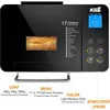 KBS Pro Stainless Steel Bread Machine, 2LB 17-in-1 Programmable XL Bread Maker with Fruit Nut Dispenser 2