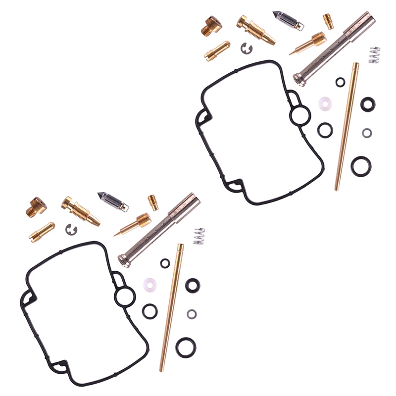 

2 комплекта 15645005 карбюратор для мотоцикла, Ремонтный ремонтный набор для карбюратора, подходит для Suzuki DR650SE 1996-2004 2005 2006 2007 2008 2009