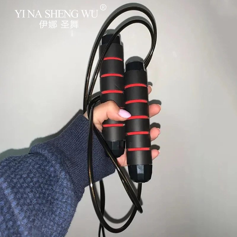 Jump Rope Rapid Speed Jump Rope Steel Wire Exercise Skipping Rope Adjustable Jumping Fitness Workout Training Home Sport Equipment