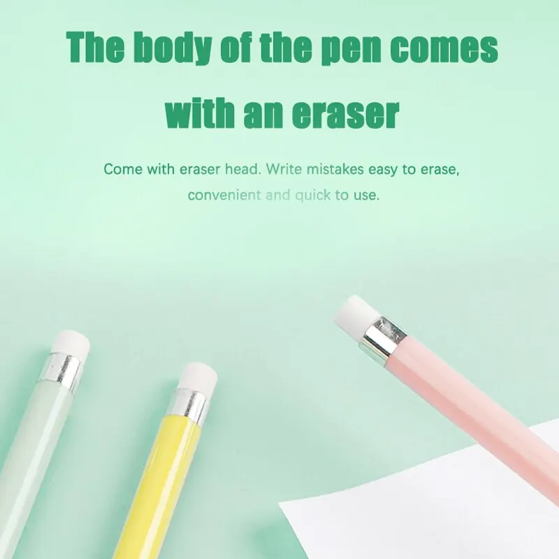 Pencil Lead Core 5Pc Color Eternal Wear Resistant Not Easy To Break Portable Replaceable Pen Stationery Supplies