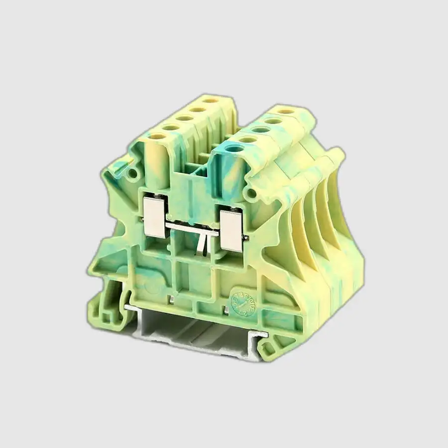 

UT 4-PE universal type Ground Terminal Block Screw Connection RUT 4-PE Din Rail Terminal Block Approved by U/L CE RoHS