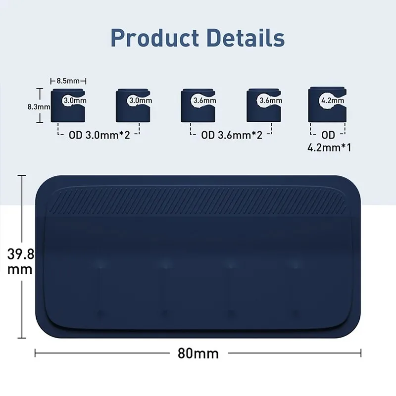 6 in 1 Magnetic Mouse Wire Organizer Desktop Cable Clip Protector Cord Row Plug Self-Adhesive Fixed USB Charging Line Holder BEST SELLERS 6 in 1 Magnetic Mouse Wire Organizer Desktop Cable Clip Protector Cord Row Plug Self-Adhesive Fixed USB Charging Line Holder BEST SELLERS