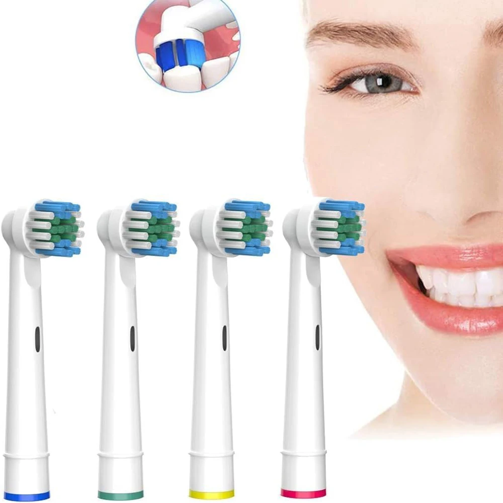Replacement Toothbrush Heads Electric Toothbrush Brush Heads Rotating Replacement Brush Heads 4/8/16PCS Toothbrush Soft Heads