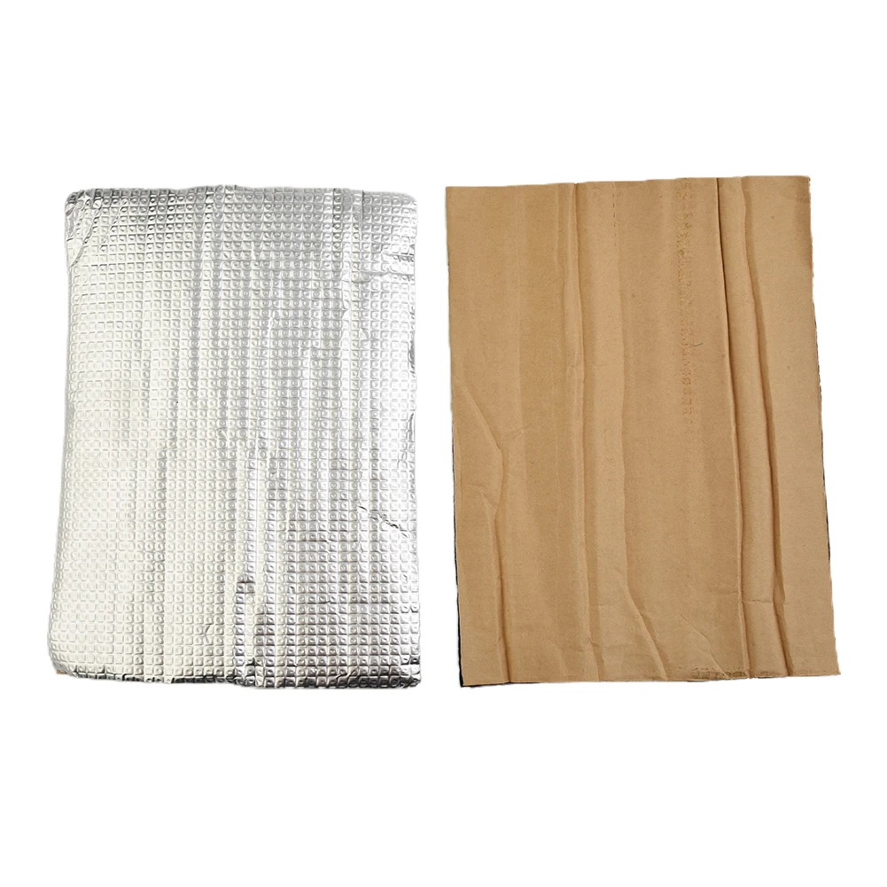 Sound Deadening Damping Mat Car Silent Compact Van Proofing 5mm Auto Sound Deadener Heat Insulation Mat 10 Sheets
