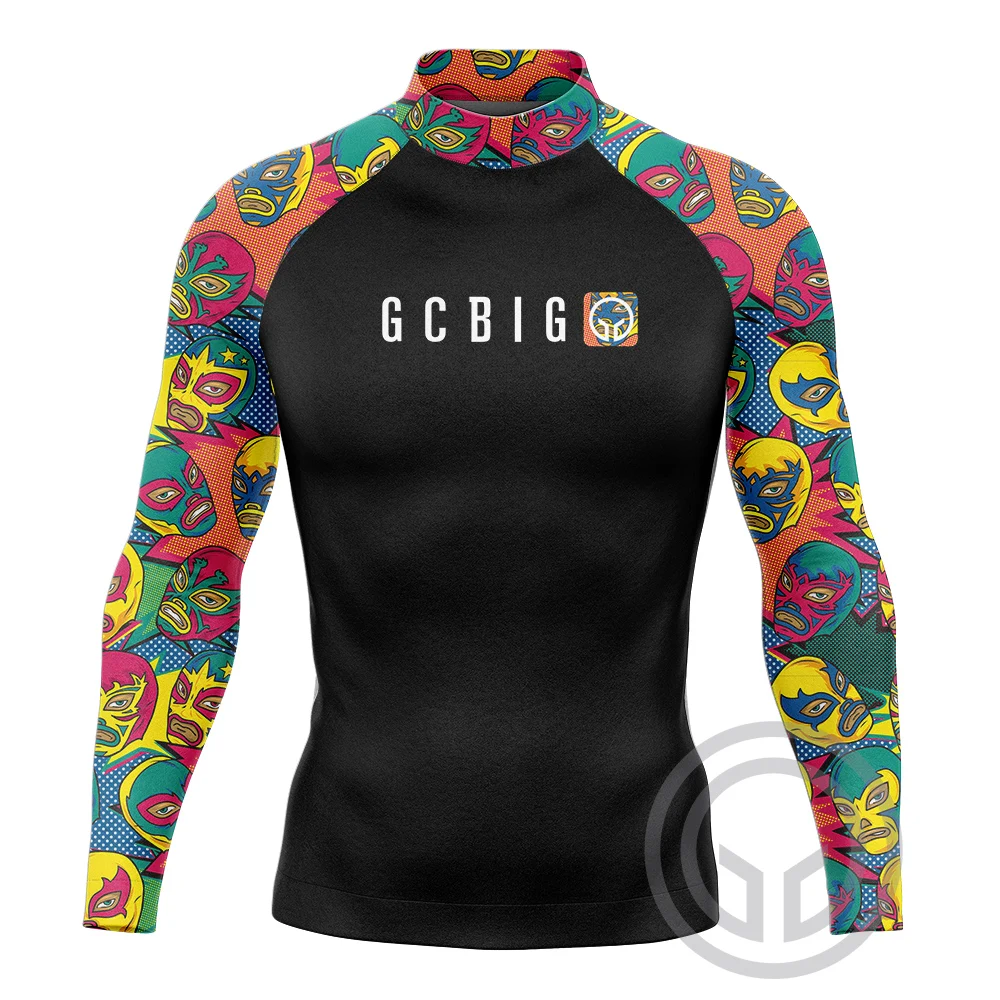 Rash Guard Summer Men Surf Long Sleeve Swimming Tight Diving Suit Surfing Swimsuit rash guard surfing swimsuit