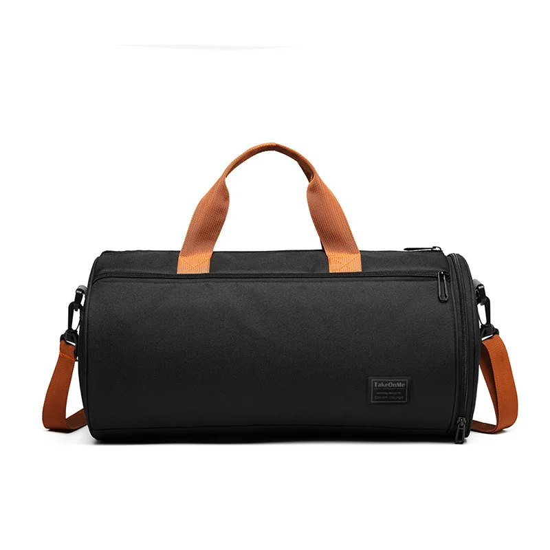 Women's Folding Round Hand Travel Bag Sports Gym Bags Men and Female Large-Capacity Luggage Bag Waterproof Yoga Bag Wholesale