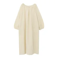 Vintage 100% Cotton Women Dress V Neck Long Sleeve Korean Jananse Pajama Dresses Ladies Comfortable Homewear Wearable Outside - Image 5