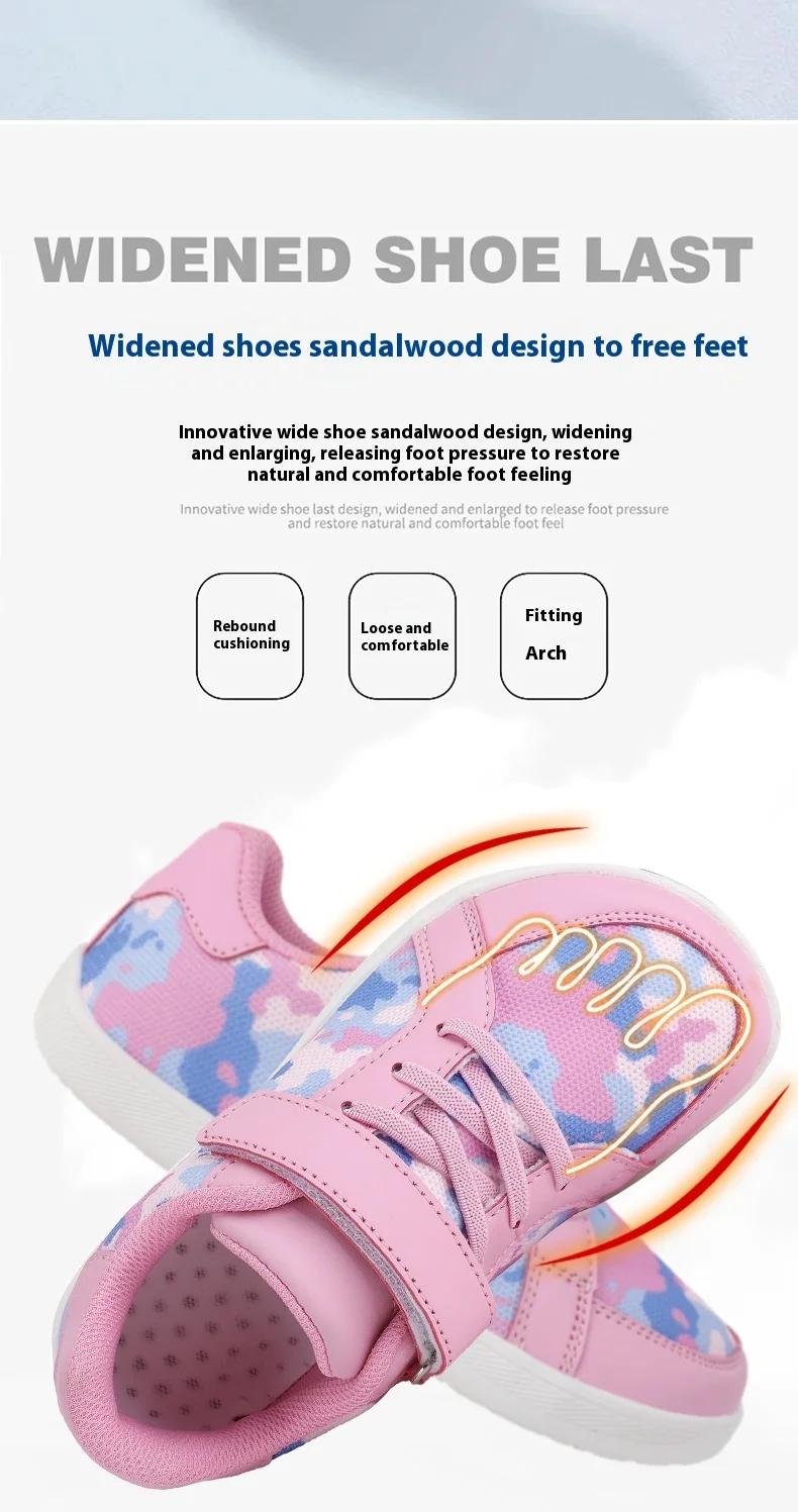 Description Picture 5 of itemMEDASAIN Kids Barefoot Shoes Boys Girls Wide Toe Minimalist Sneakers Naturally Splay Shoes Toddler Little Big Kid