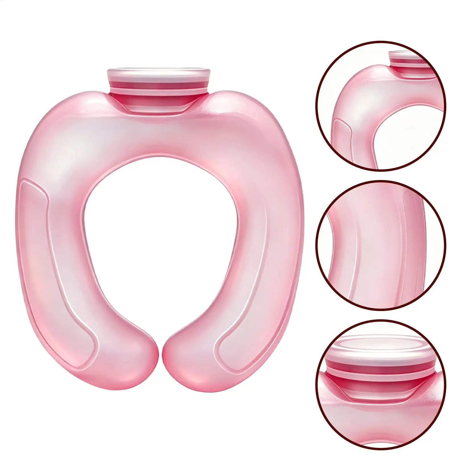 Tubo Refrigerante per il Collo, Fascia Ghiacciata Riutilizzabile Senza Mani e Anti-perdita, Raffreddatore Portatile per Sport all'Aperto, Corsa, Ciclismo, Escursionismo, Viaggi Estivi - Image 3