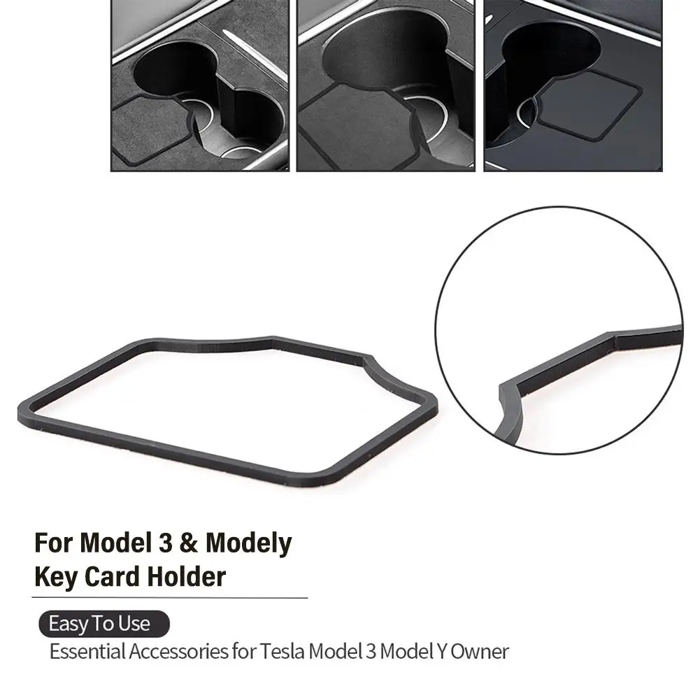 

Модель 3 автомобильная карта запуска двигателя, отделка ключа, держатель рамы, фиксатор, ограничитель, наклейка, украшение для Tesla модели 3 Y, аксессуары O1I2