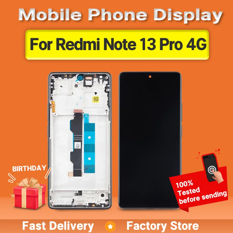 23117ra68g 2312fpca6g for xiaomi redmi note 13 pro 4g display test