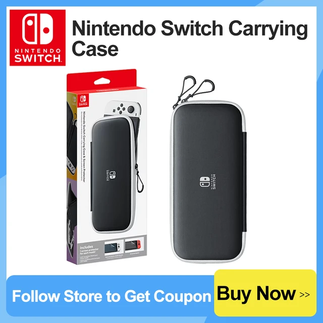 Nintendo Switch OLED Model Carrying Case and Screen Protector