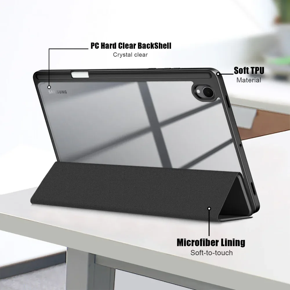 Premium Protective Case with Pencil Holder and Magnetic Stand