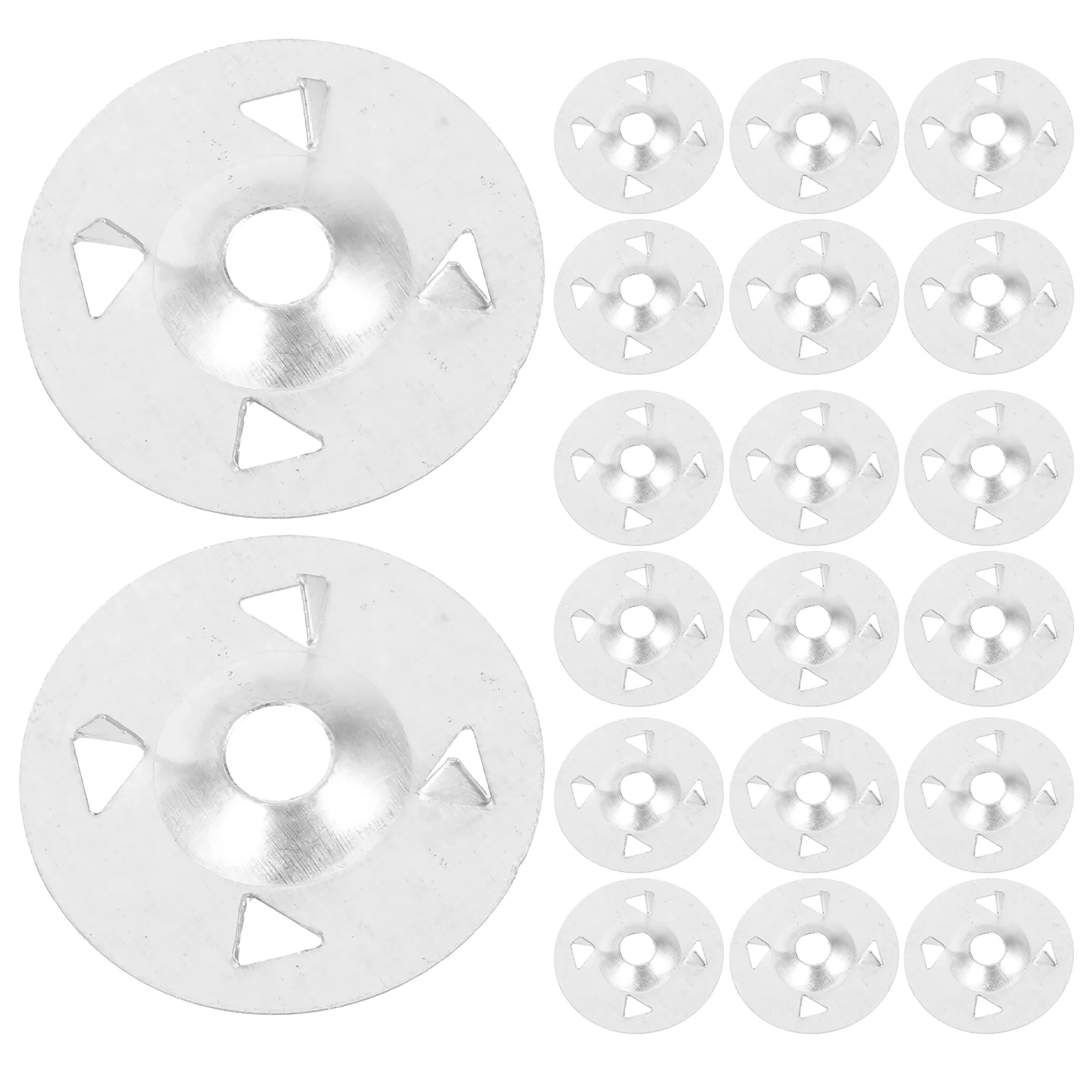 

100 Pcs Ceiling Insulation Board Shims Foam Washers Expansion Nail Load Fastener Iron Replacement Insulating