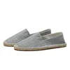 2024 Spring summer Men Canvas Shoes Breathable Men Casual Shoes For Man Slip-On Cheap Hemp Shoes Men Footwear Flats 2