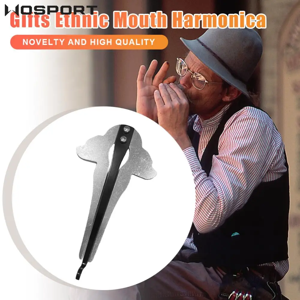 Russian Musical Harmonica Chrome Altai Mouth Harp Beautiful Sound Ethnic Mouth Harmonica Professional Musical Instrument