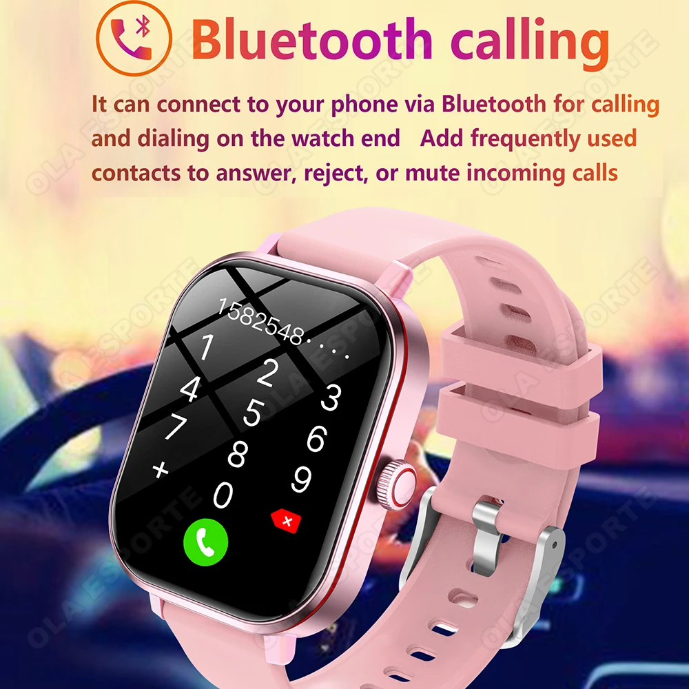 Smart Watch 2025 Android Gift 2 01'' Bluetooth Calls Smartwatch 2025 Touch Dial Music Fitness Tracker Gps Sports Tracker Watches, Alina Gadgets