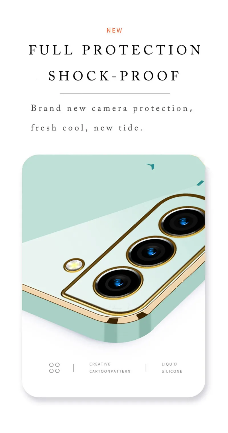 Modische glitzernde Handyhülle für Samsung Galaxy S22 S21 S20 FE Note 10 S10 Plus Note20 Ultra 10 Lite, weiches Silikon_voghion.com