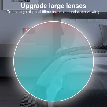 Wireless Camera Detector Anti-Peeping Hidden Devices Scanner Security Protection Infrared Camera Finder for Travel Office Hotel 6