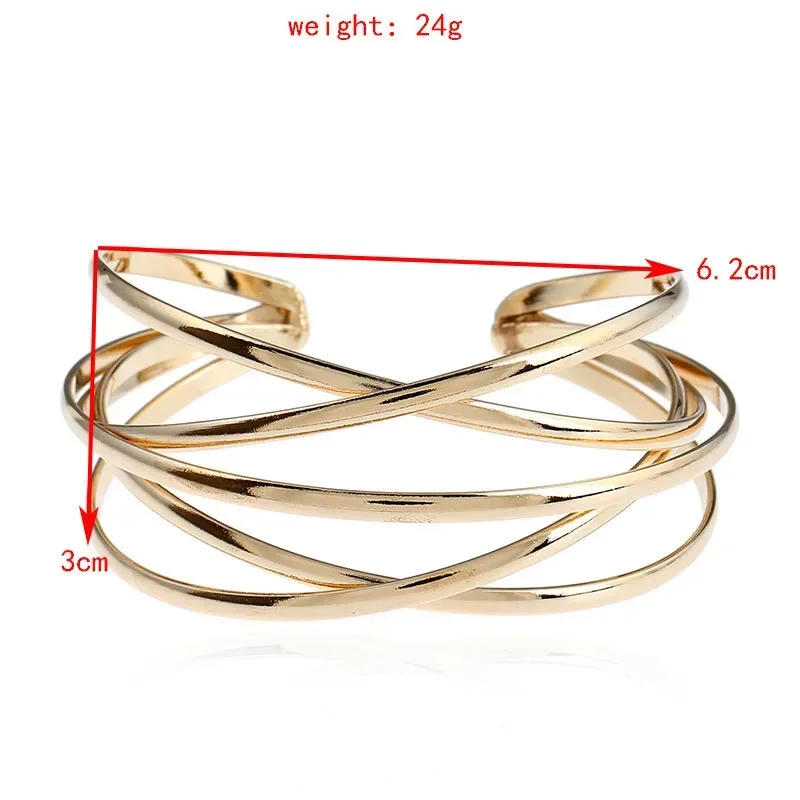 Fashion Wire Silver Plated Gold Color Expandable Adjustable Cuff Bangles Bracelets for Girls Women Ladies Bohemia Boho Indian Bangle bangle bracelet
