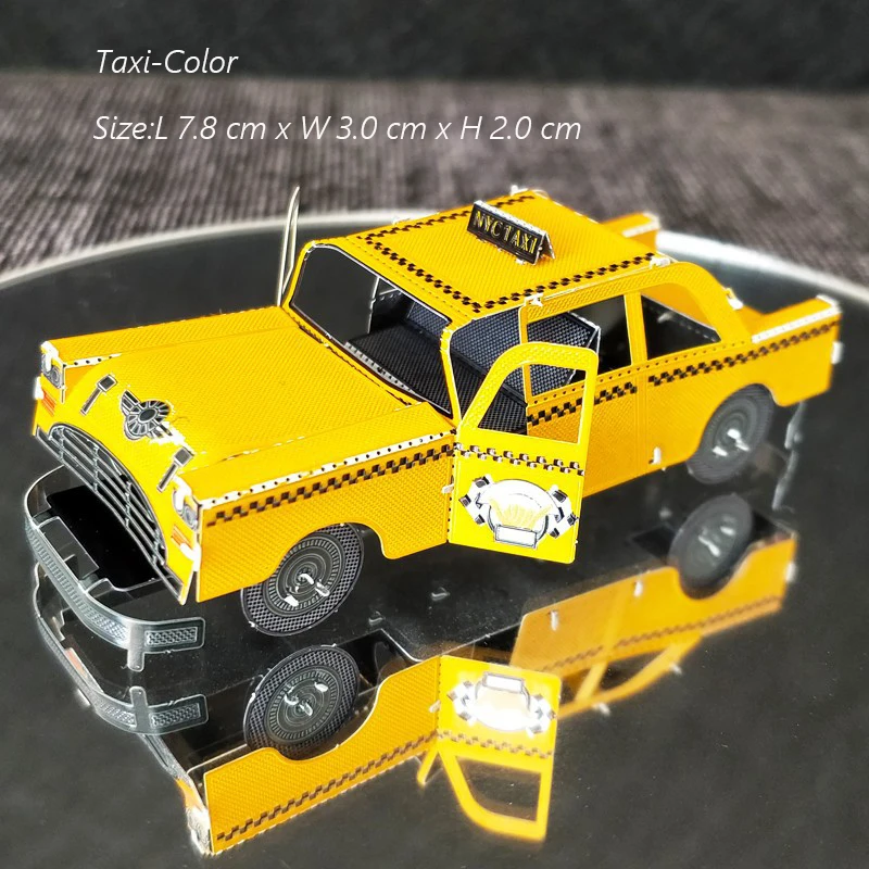 DIY 3D Metal Puzzle: Super Sport Car Jigsaw