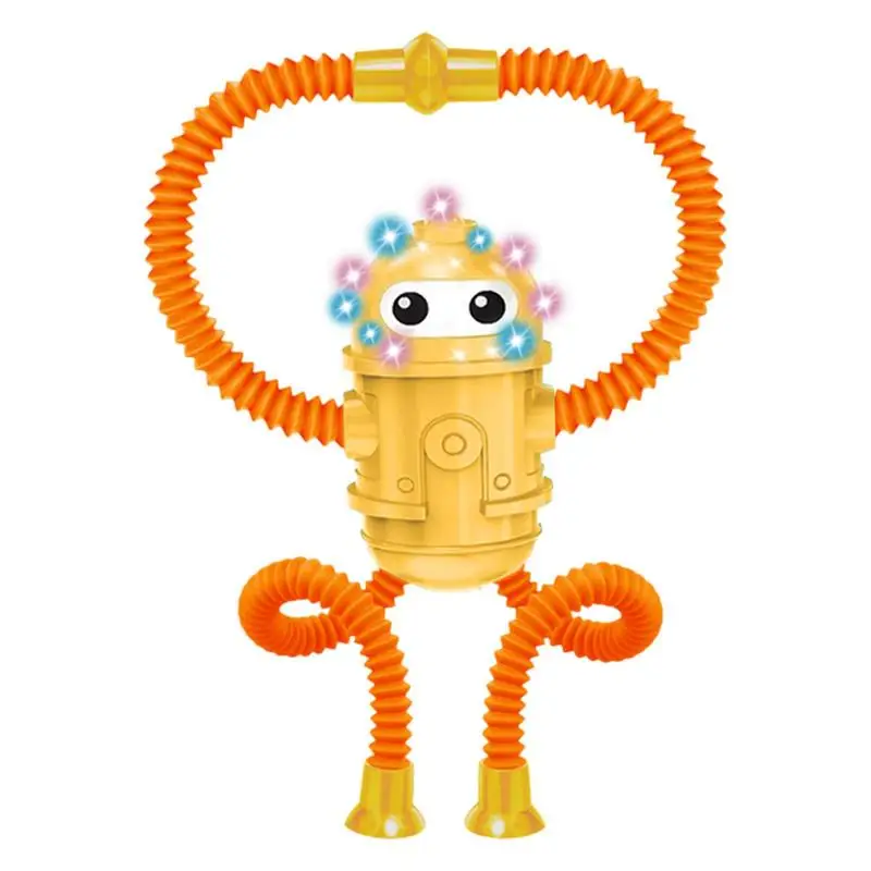 

Telescopic Suction Cup Robotics Toy Robotics Pop Tubes Fidget Sensory Toys PVC Shape Changing Educational Toy Robot Stretchy